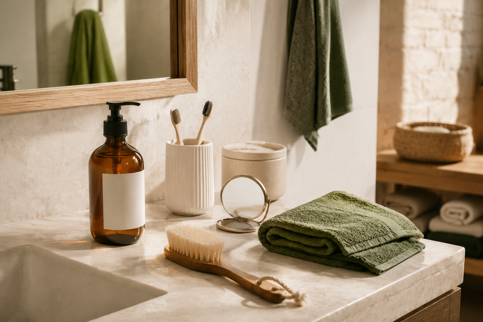 Three details that keep the basin clear